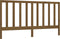 vidaXL - Hoofdbord - 206x4x100 - cm - massief - grenenhout - honingbruin