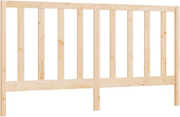 vidaXL - Hoofdbord - 206x4x100 - cm - massief - grenenhout