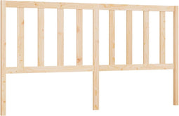 vidaXL - Hoofdbord - 206x4x100 - cm - massief - grenenhout