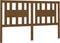 vidaXL - Hoofdbord - 206x4x100 - cm - massief - grenenhout - honingbruin