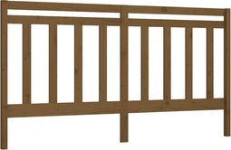 vidaXL - Hoofdbord - 206x4x100 - cm - massief - grenenhout - honingbruin