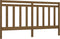 vidaXL - Hoofdbord - 206x4x100 - cm - massief - grenenhout - honingbruin