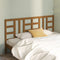 vidaXL - Hoofdbord - 206x4x100 - cm - massief - grenenhout - honingbruin