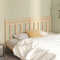 vidaXL - Hoofdbord - 206x4x100 - cm - massief - grenenhout