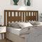 vidaXL - Hoofdbord - 206x4x100 - cm - massief - grenenhout - honingbruin