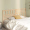 vidaXL - Hoofdbord - 206x4x100 - cm - massief - grenenhout