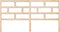 vidaXL - Hoofdbord - 206x4x100 - cm - massief - grenenhout