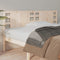 vidaXL - Hoofdbord - 206x4x100 - cm - massief - grenenhout