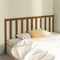vidaXL - Hoofdbord - 206x4x100 - cm - massief - grenenhout - honingbruin