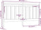 vidaXL - Hoofdbord - 206x4x100 - cm - massief - grenenhout - wit