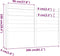 vidaXL - Hoofdbord - 206x4x100 - cm - massief - grenenhout - zwart