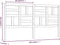 vidaXL - Hoofdbord - 206x4x104 - cm - massief - grenenhout - grijs