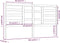vidaXL - Hoofdbord - 206x4x104 - cm - massief - grenenhout - honingbruin