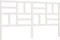 vidaXL - Hoofdbord - 206x4x104 - cm - massief - grenenhout - wit
