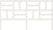 vidaXL - Hoofdbord - 206x4x104 - cm - massief - grenenhout - wit
