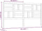 vidaXL - Hoofdbord - 206x4x104 - cm - massief - grenenhout - zwart