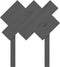 vidaXL - Hoofdbord - 72,5x3x81 - cm - massief - grenenhout - grijs