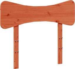 vidaXL - Hoofdbord - 75 - cm - massief - grenenhout - wasbruin