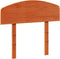 vidaXL - Hoofdbord - 75 - cm - massief - grenenhout - wasbruin