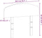 vidaXL - Hoofdbord - 75 - cm - massief - grenenhout - wasbruin