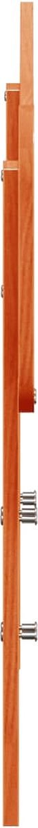 vidaXL - Hoofdbord - 75 - cm - massief - grenenhout - wasbruin