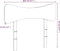vidaXL - Hoofdbord - 75 - cm - massief - grenenhout - wit