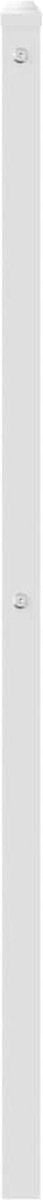 vidaXL - Hoofdbord - 75 - cm - metaal - wit