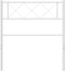 vidaXL - Hoofdbord - 75 - cm - metaal - wit