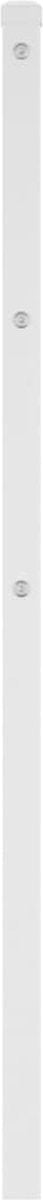 vidaXL - Hoofdbord - 75 - cm - metaal - wit