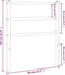 vidaXL - Hoofdbord - 75 - cm - metaal - zwart