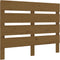 vidaXL - Hoofdbord - 75x3x80 - cm - massief - grenenhout - honingbruin