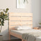 vidaXL - Hoofdbord - 75x3x80 - cm - massief - grenenhout