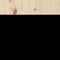 vidaXL - Hoofdbord - 75x3x80 - cm - massief - grenenhout