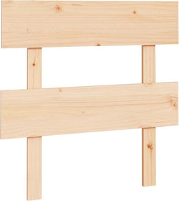 vidaXL - Hoofdbord - 78,5x3x81 - cm - massief - grenenhout