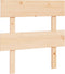 vidaXL - Hoofdbord - 78,5x3x81 - cm - massief - grenenhout