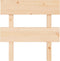 vidaXL - Hoofdbord - 78,5x3x81 - cm - massief - grenenhout