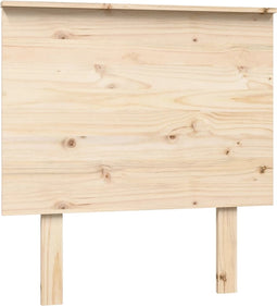 vidaXL - Hoofdbord - 79x6x82,5 - cm - massief - grenenhout