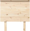 vidaXL - Hoofdbord - 79x6x82,5 - cm - massief - grenenhout