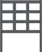 vidaXL - Hoofdbord - 80,5x4x100 - cm - massief - grenenhout - grijs