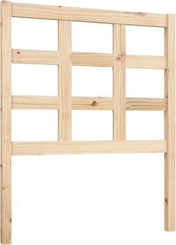 vidaXL - Hoofdbord - 80,5x4x100 - cm - massief - grenenhout