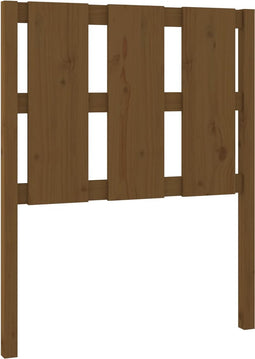 vidaXL - Hoofdbord - 80,5x4x100 - cm - massief - grenenhout - honingbruin