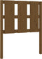 vidaXL - Hoofdbord - 80,5x4x100 - cm - massief - grenenhout - honingbruin