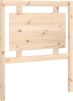vidaXL - Hoofdbord - 80,5x4x100 - cm - massief - grenenhout