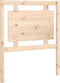 vidaXL - Hoofdbord - 80,5x4x100 - cm - massief - grenenhout