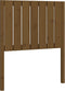 vidaXL - Hoofdbord - 80,5x4x100 - cm - massief - grenenhout - honingbruin