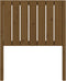vidaXL - Hoofdbord - 80,5x4x100 - cm - massief - grenenhout - honingbruin