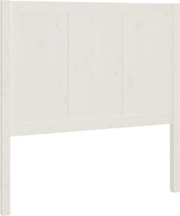 vidaXL - Hoofdbord - 80,5x4x100 - cm - massief - grenenhout - wit
