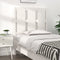 vidaXL - Hoofdbord - 80,5x4x100 - cm - massief - grenenhout - wit