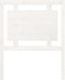 vidaXL - Hoofdbord - 80,5x4x100 - cm - massief - grenenhout - wit