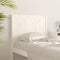 vidaXL - Hoofdbord - 80,5x4x100 - cm - massief - grenenhout - wit